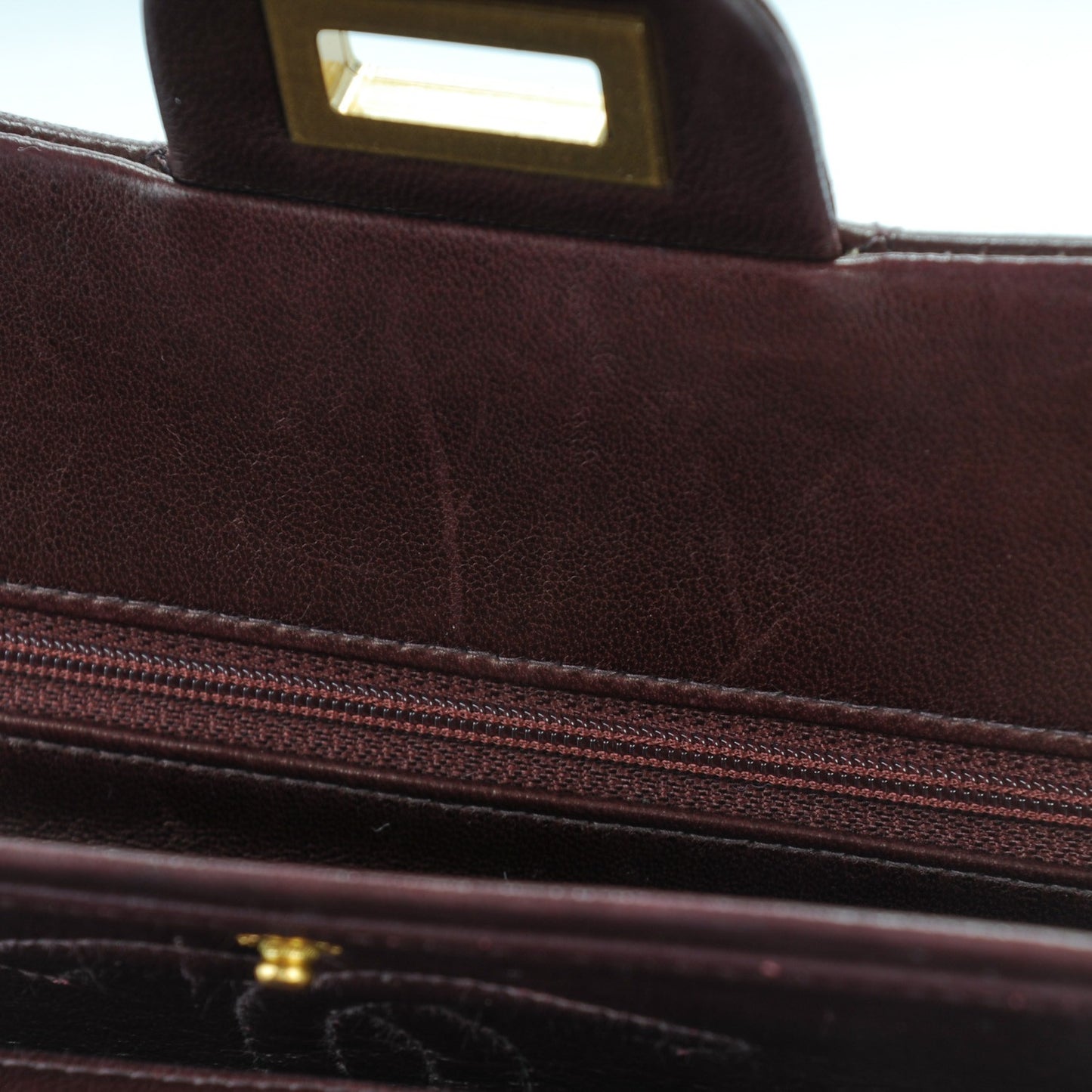Lambskin Quilted Small 2.55 Reissue Flap Burgundy