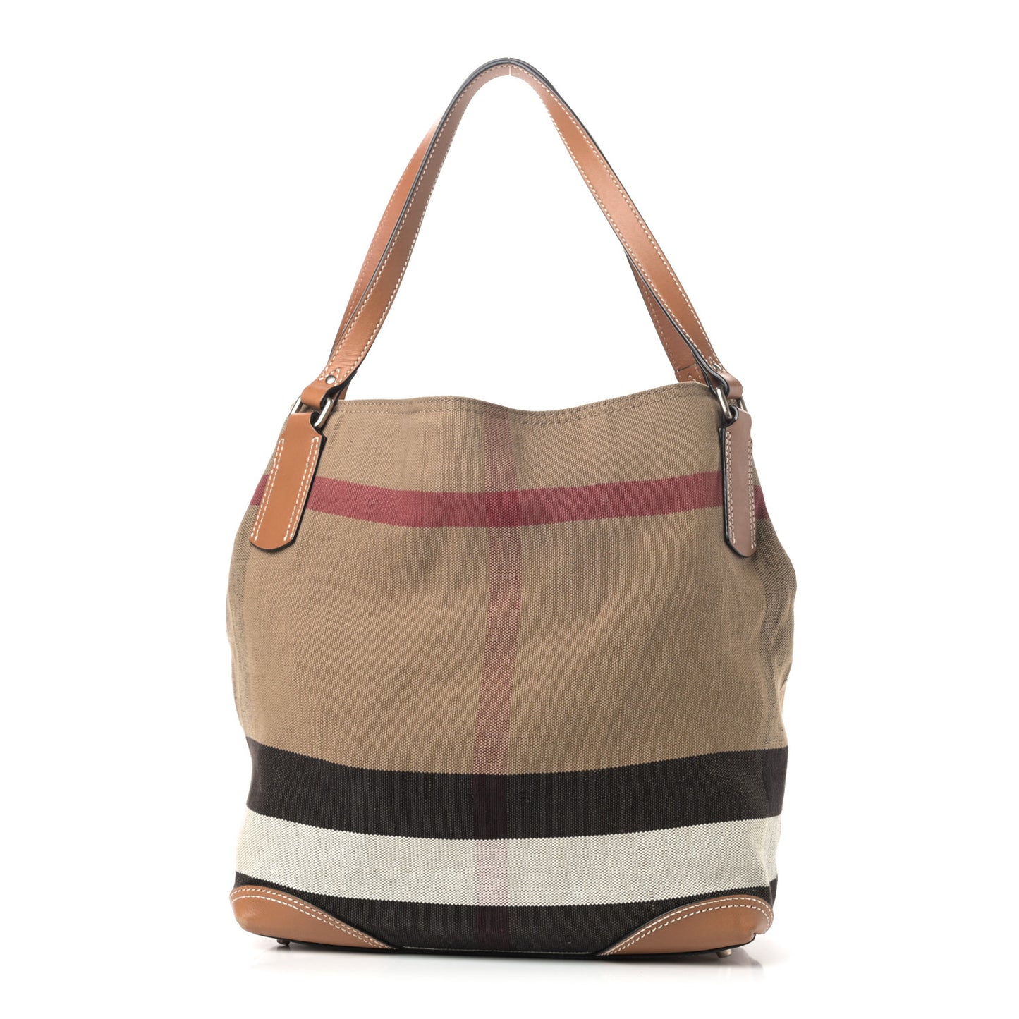 Canvas Mega Check Medium Maidstone Saddle Brown