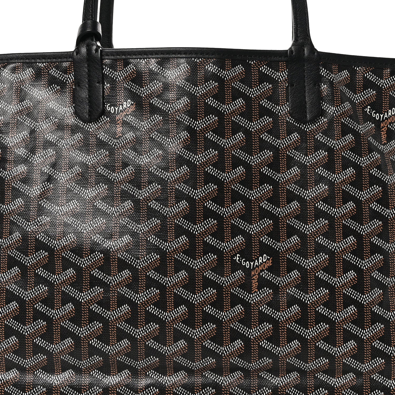 Goyard Goyardine Saint Louis PM Black 9 of 11