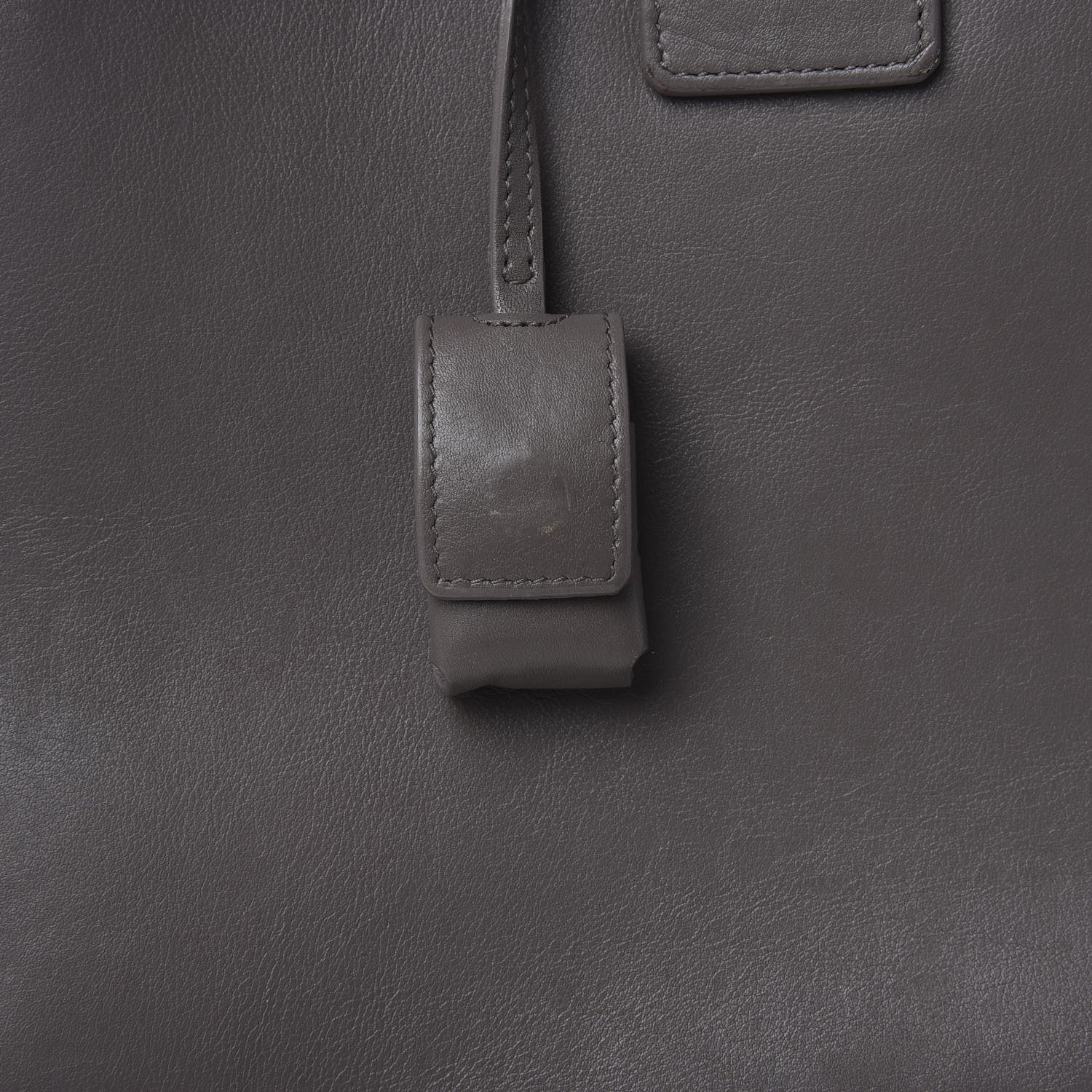 Saint Laurent Calfskin Large Sac De Jour Carryall Grey 13 of 14