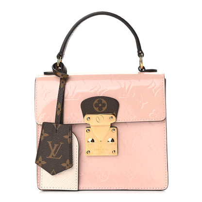 Louis Vuitton Vernis Epi Monogram Spring Street Rose Ballerine 1 of 7