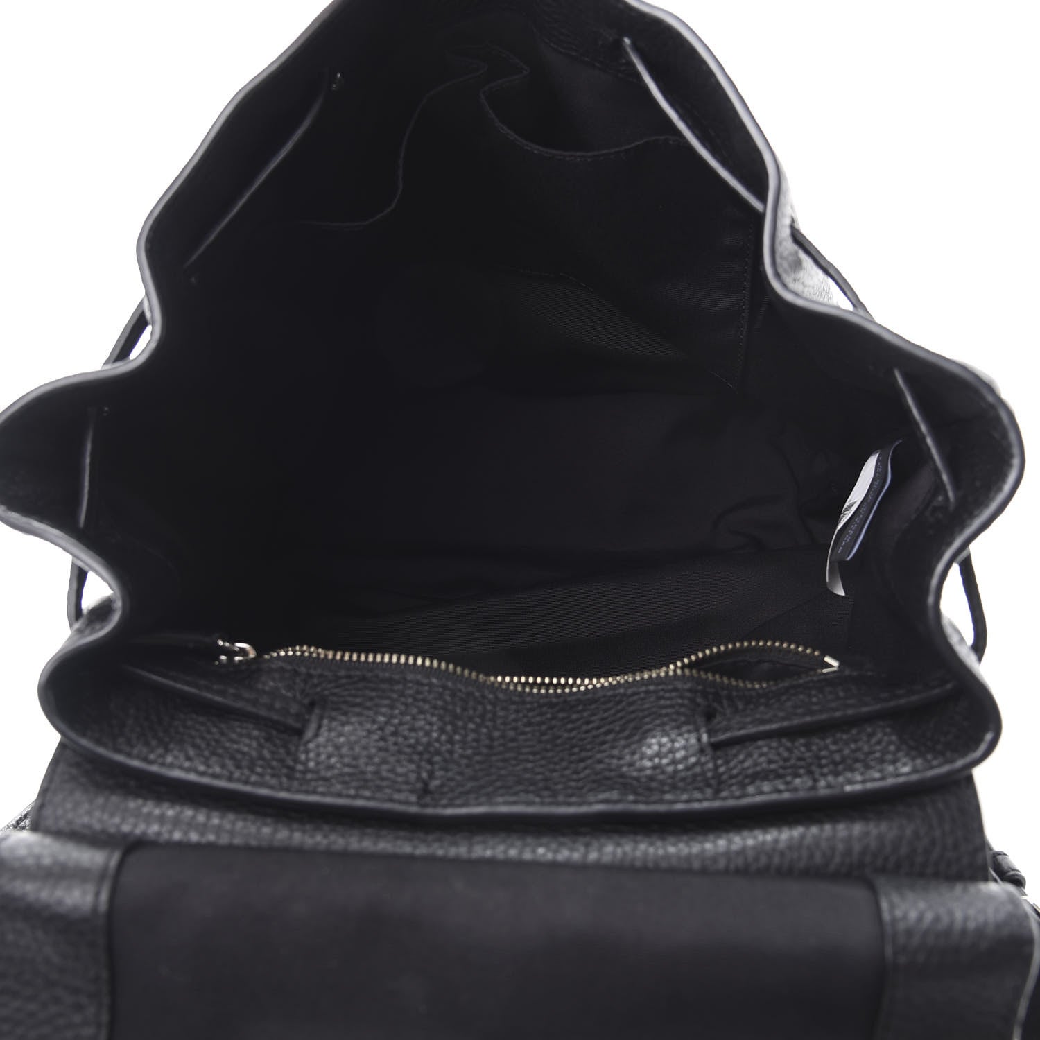 Marc Jacobs Pebbled Calfskin Pike Place Backpack Black 4 of 10