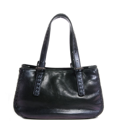 Bottega Veneta Iridescent Leather Shoulder Bag Green 1 of 8