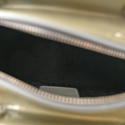 Christian Dior Patent Cannage Medium Lady Dior Grey 5 of 13