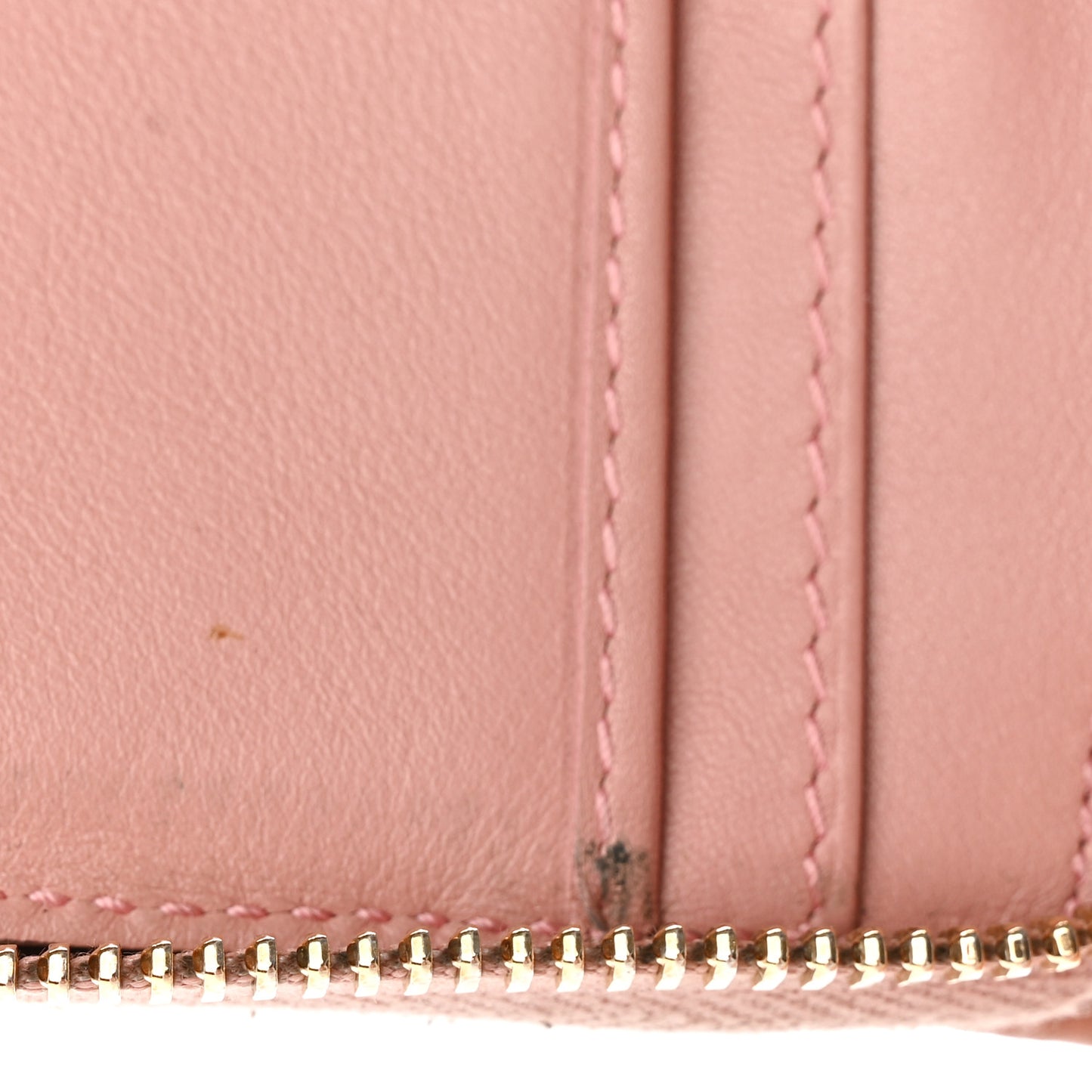 Soft Microguccissima Zip Around Organizer Wallet Soft Pink