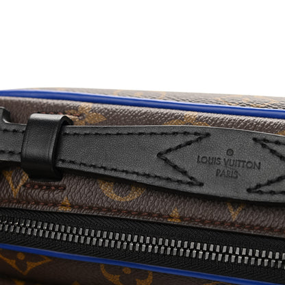 Louis Vuitton Monogram Macassar S Lock Messenger Blue 13 of 15