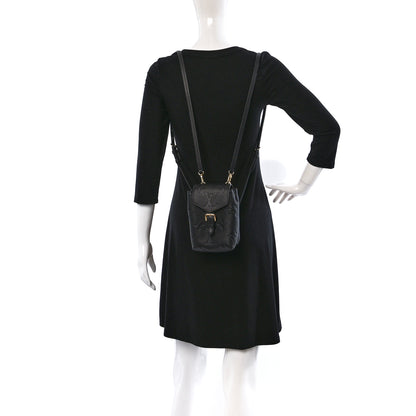 Louis Vuitton Empreinte Monogram Giant Tiny Backpack Black 2 of 9