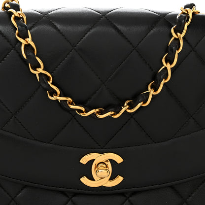 Chanel Lambskin Quilted Small Single Flap Black 8 of 10