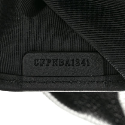 Burberry Metallic Deerskin Medium Rucksack Backpack Silver 8 of 14