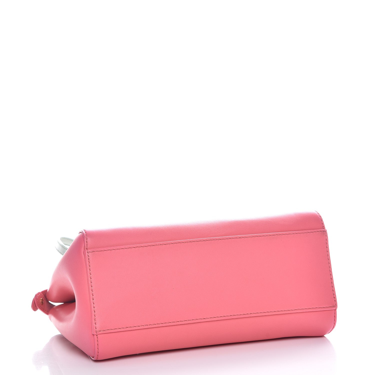 Fendi Nappa Colorblock Mini Peekaboo Iconic Satchel Rosa Fluo Oxigen Slate 5 of 9