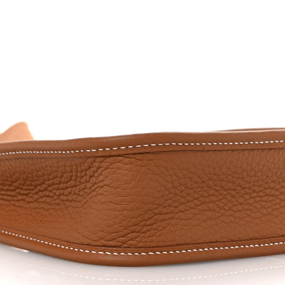 Hermes Taurillon Clemence Evelyne TPM Gold 9 of 11