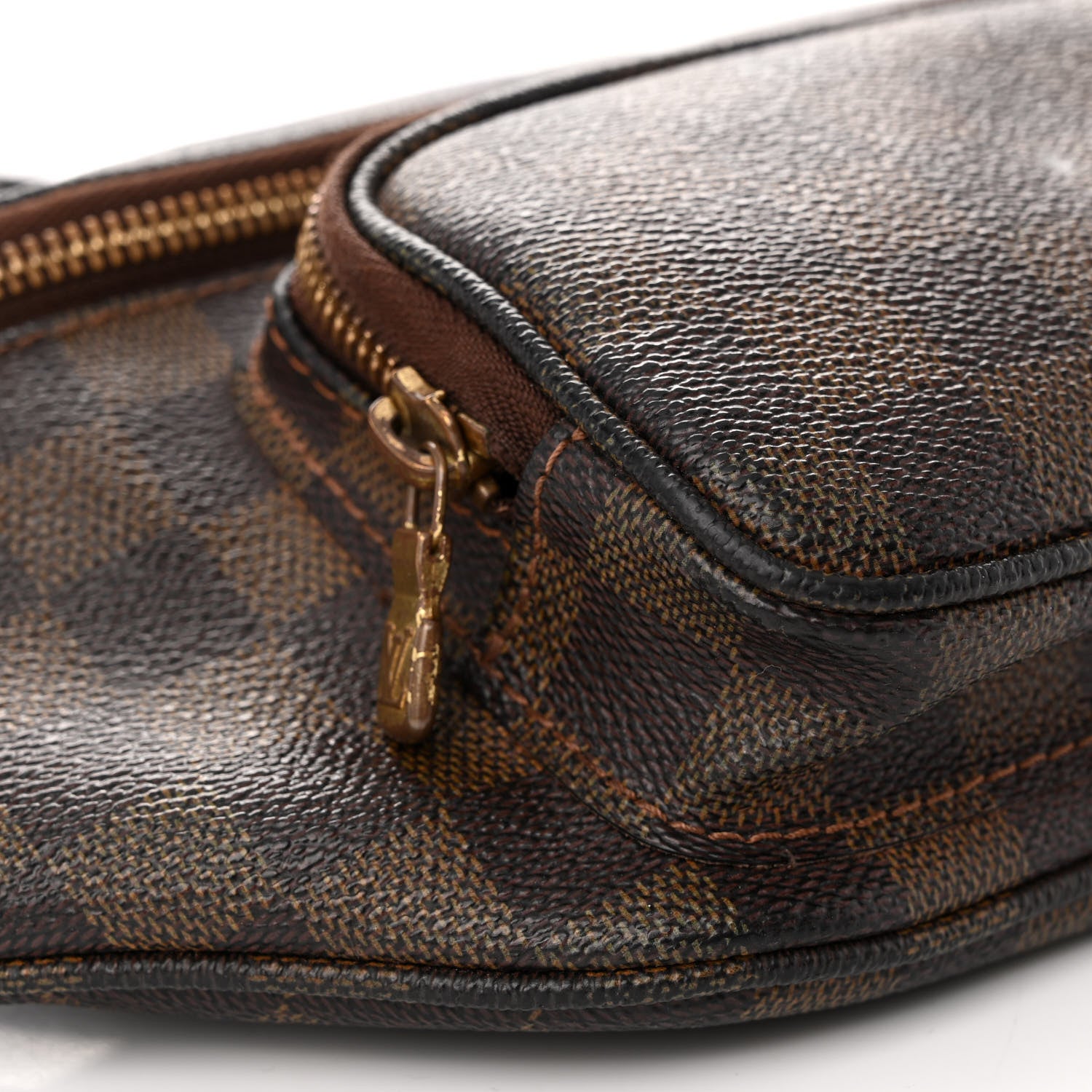 Louis Vuitton Damier Ebene Melville Bum Bag 8 of 12