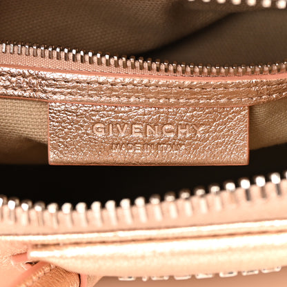 Givenchy Metallic Sugar Goatskin Mini Antigona Light Pink 6 of 25