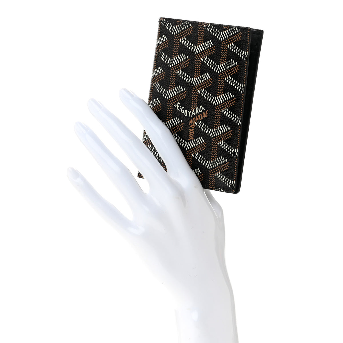 Goyard Goyardine Saint Pierre Card Holder Black 2 of 8