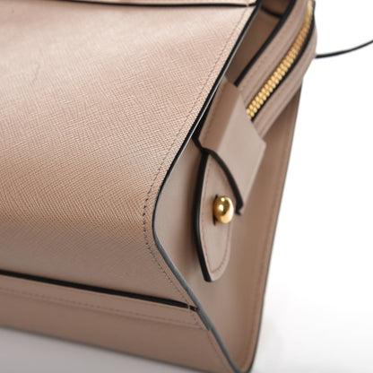 Prada Saffiano City Calf Small Esplanade Tote Cammeo 9 of 9