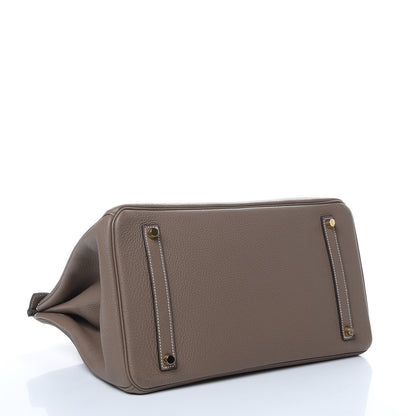 Hermes Togo Birkin 35 Etoupe 4 of 38