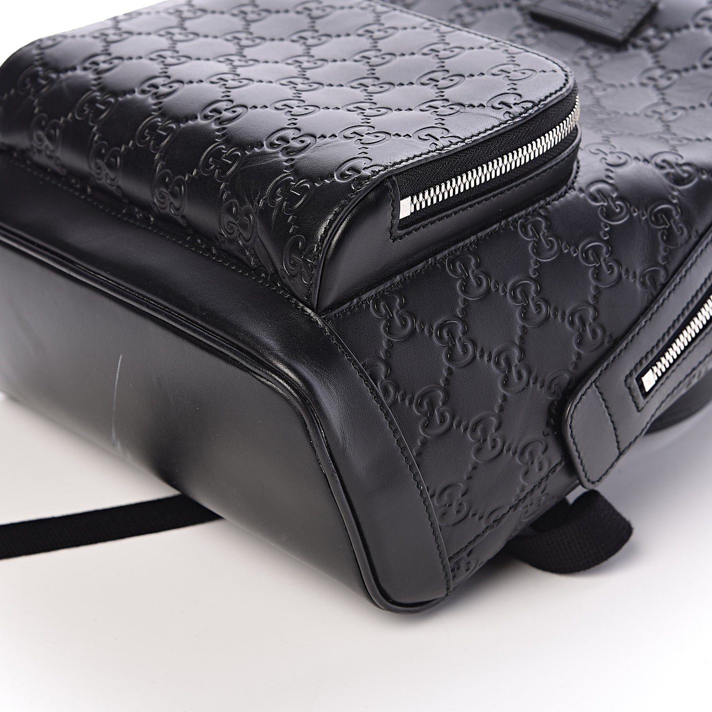 Guccissima Signature Small Day Backpack Black