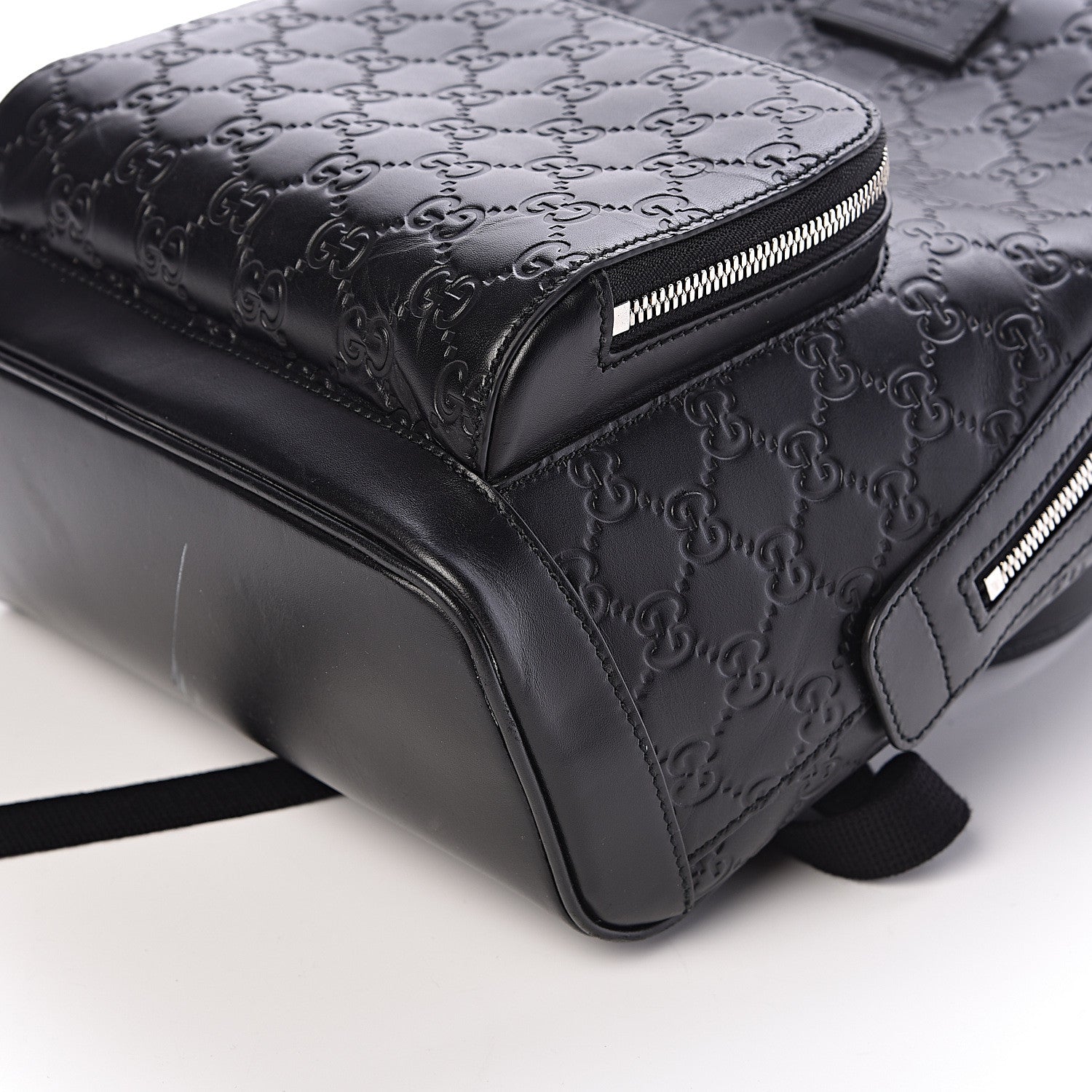 Gucci Guccissima Signature Small Day Backpack Black 9 of 9