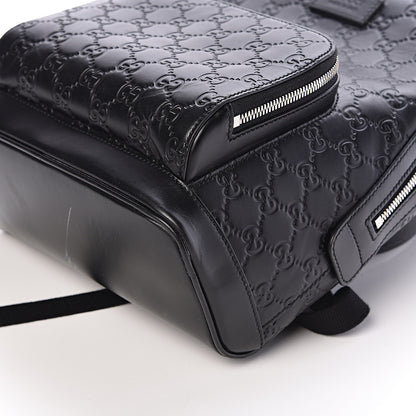 Gucci Guccissima Signature Small Day Backpack Black 9 of 9