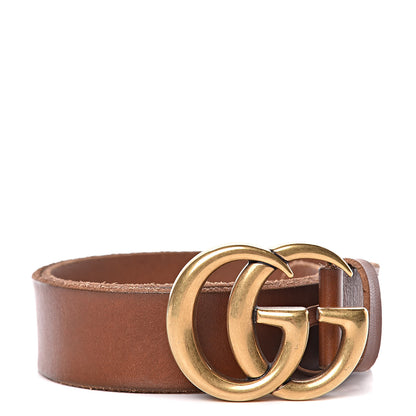 Gucci Faded Calfskin Double G 40mm Belt 85 34 Cuir 1 of 6