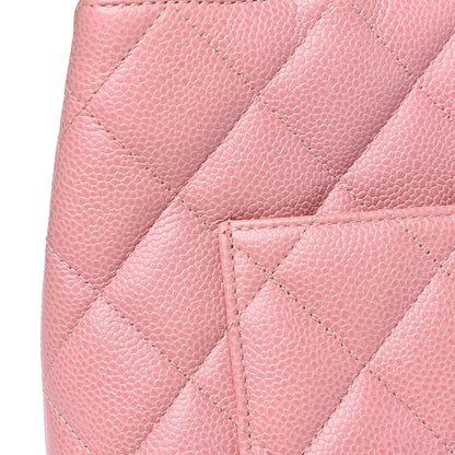 Chanel Caviar Quilted Medallion Tote Light Pink 11 of 14