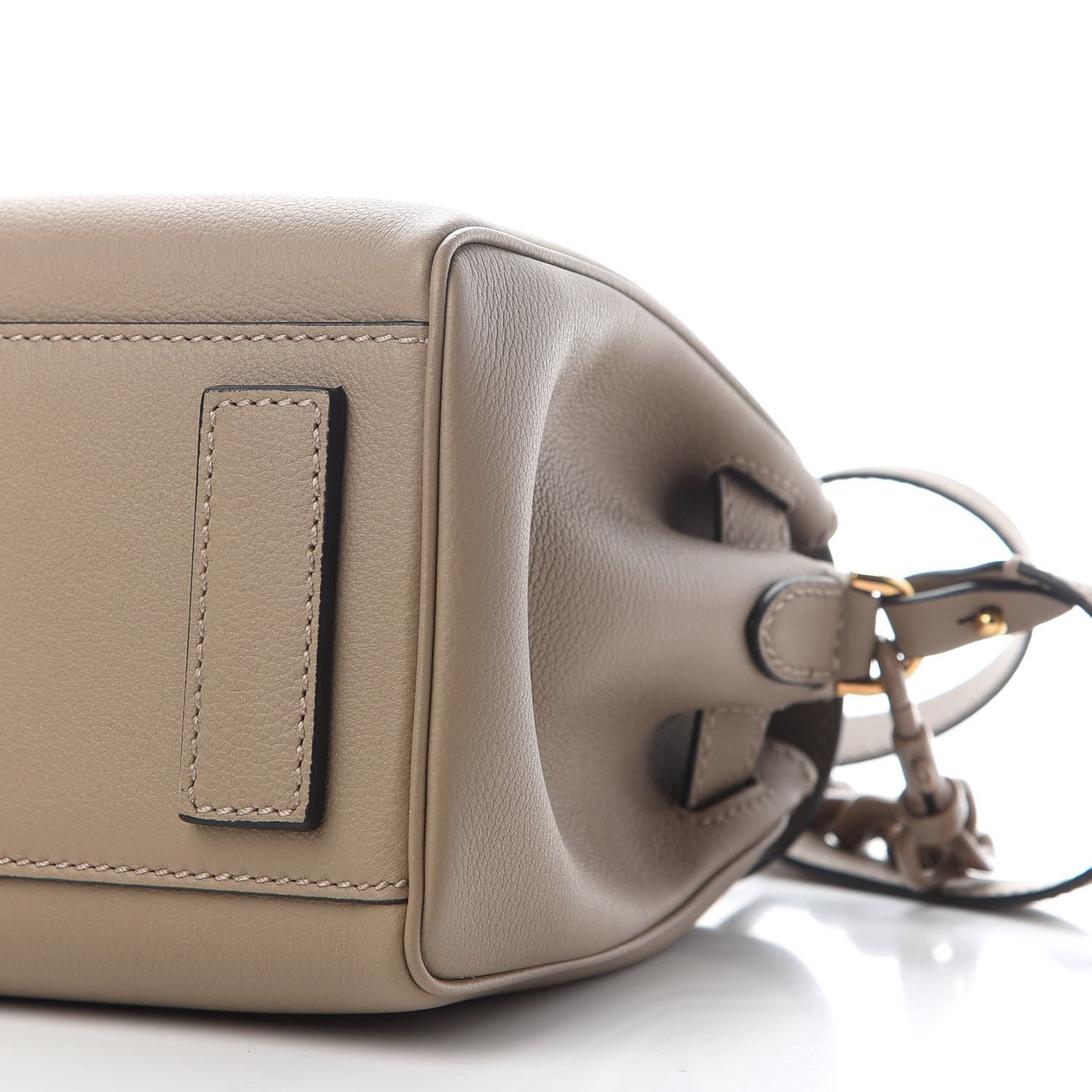 Versace Grained Calfskin Medium La Medusa Bag Beige 7 of 7