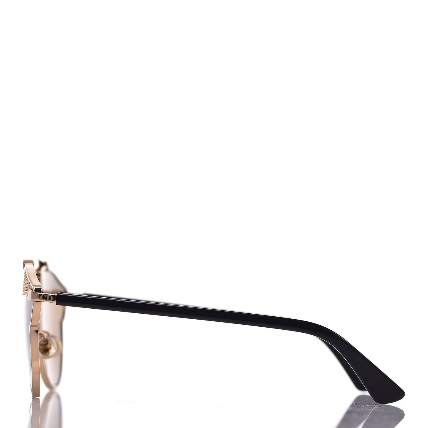 Studded So Real Sunglasses Gold