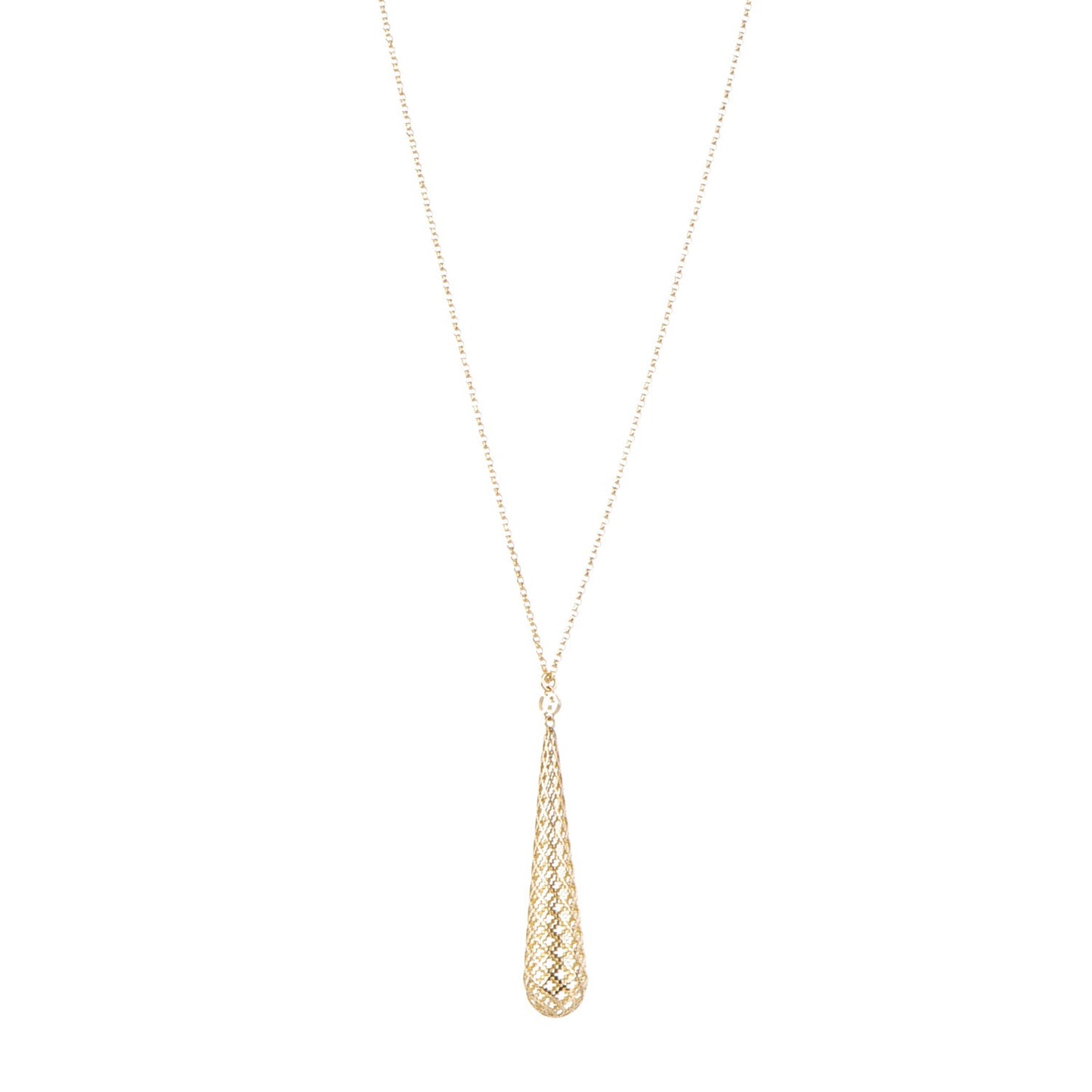 18K Yellow Gold Diamantissima Pendant Necklace