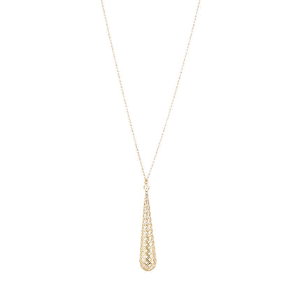Gucci 18K Yellow Gold Diamantissima Pendant Necklace 1 of 6