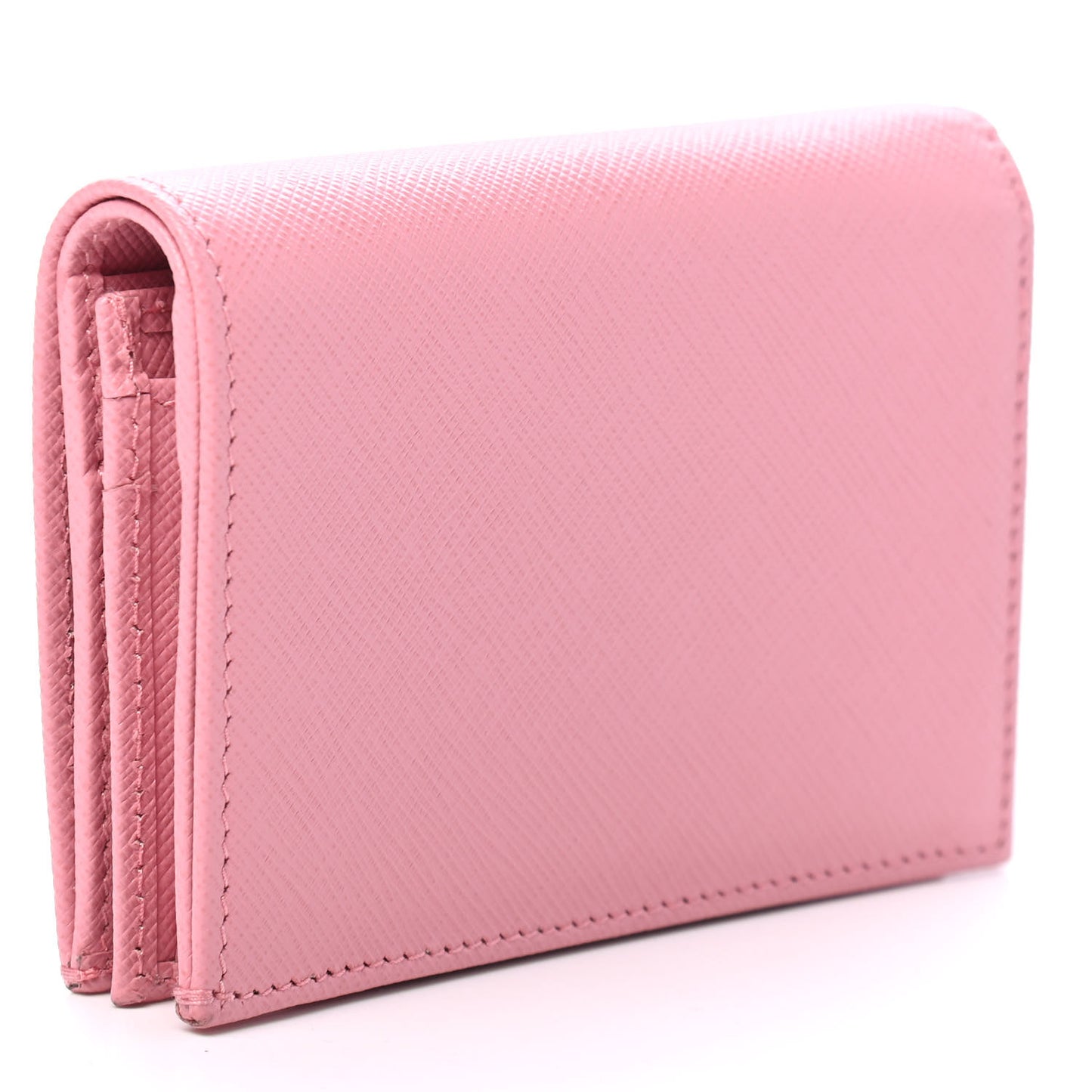 Saffiano Metal Bi-Fold Wallet Petalo