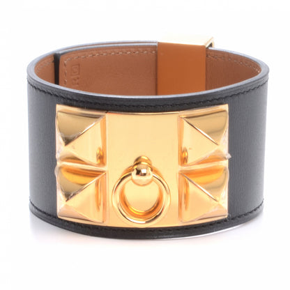 Hermes Chamonix Collier de Chien CDC Bracelet L Black 1 of 6