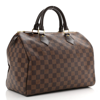 Louis Vuitton Damier Ebene Speedy 30 3 of 12