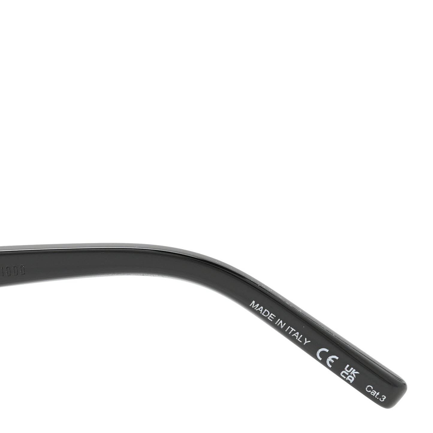 Acetate Mica Cat Eye Sunglasses SL 276 Black