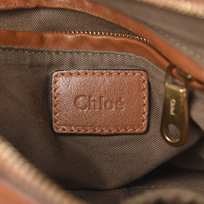Chloe Calfskin Medium Marcie Satchel Tan 5 of 18