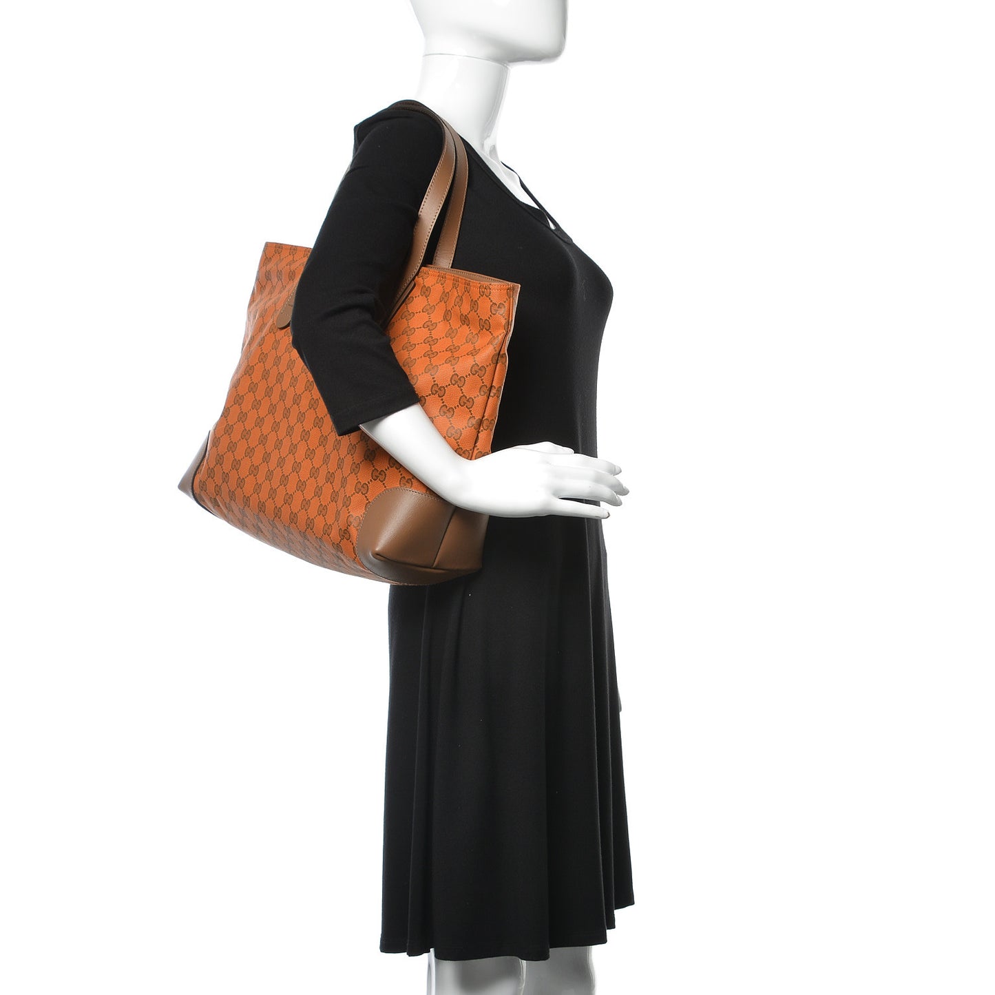 Monogram Large Original Tote Orange