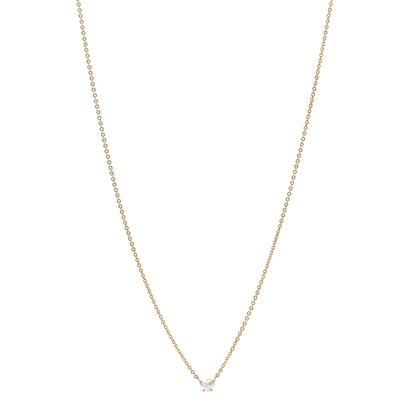 Anita Ko 18K Yellow Gold Diamond Heart Pendant Necklace 1 of 5