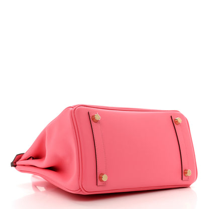 Hermes Swift Birkin 25 Rose Azalee 4 of 12