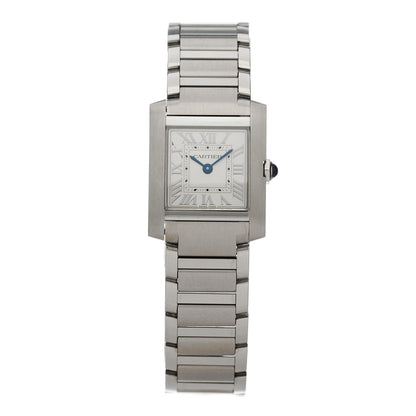 Cartier Stainless Steel 21mm Tank Francaise Quartz Watch Silver 1 of 4