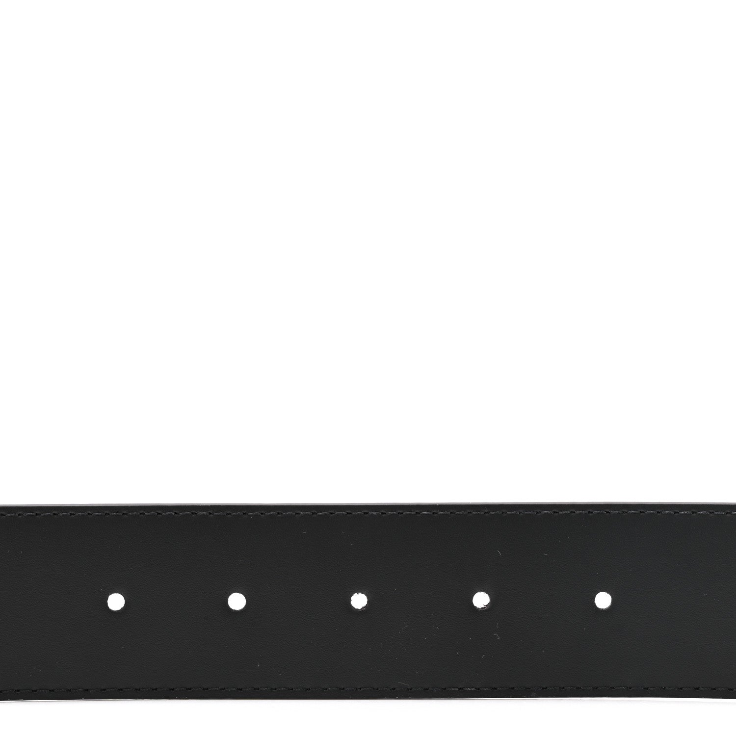 Louis Vuitton Calfskin Monogram 40mm LV Initiales Reversible Belt 95 38 Black 5 of 6