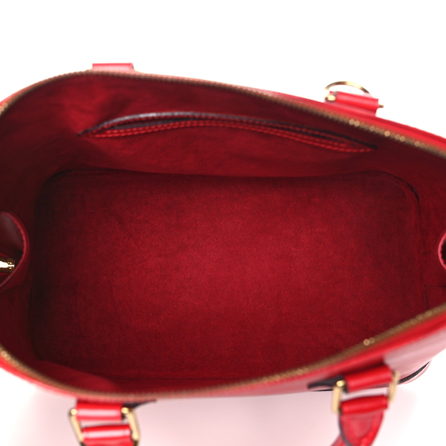 Louis Vuitton Epi Alma PM Castillan Red 5 of 9