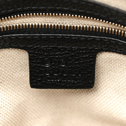 Gucci Pebbled Calfskin Large Soho Hobo Black 6 of 14