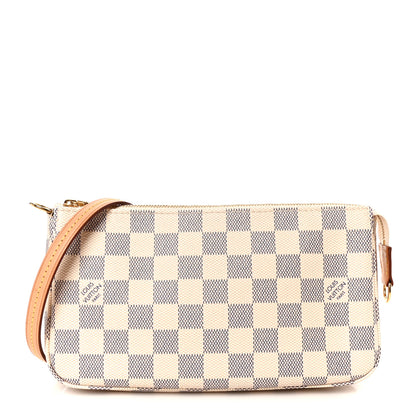 Louis Vuitton Damier Azur Pochette Accessories NM 1 of 9