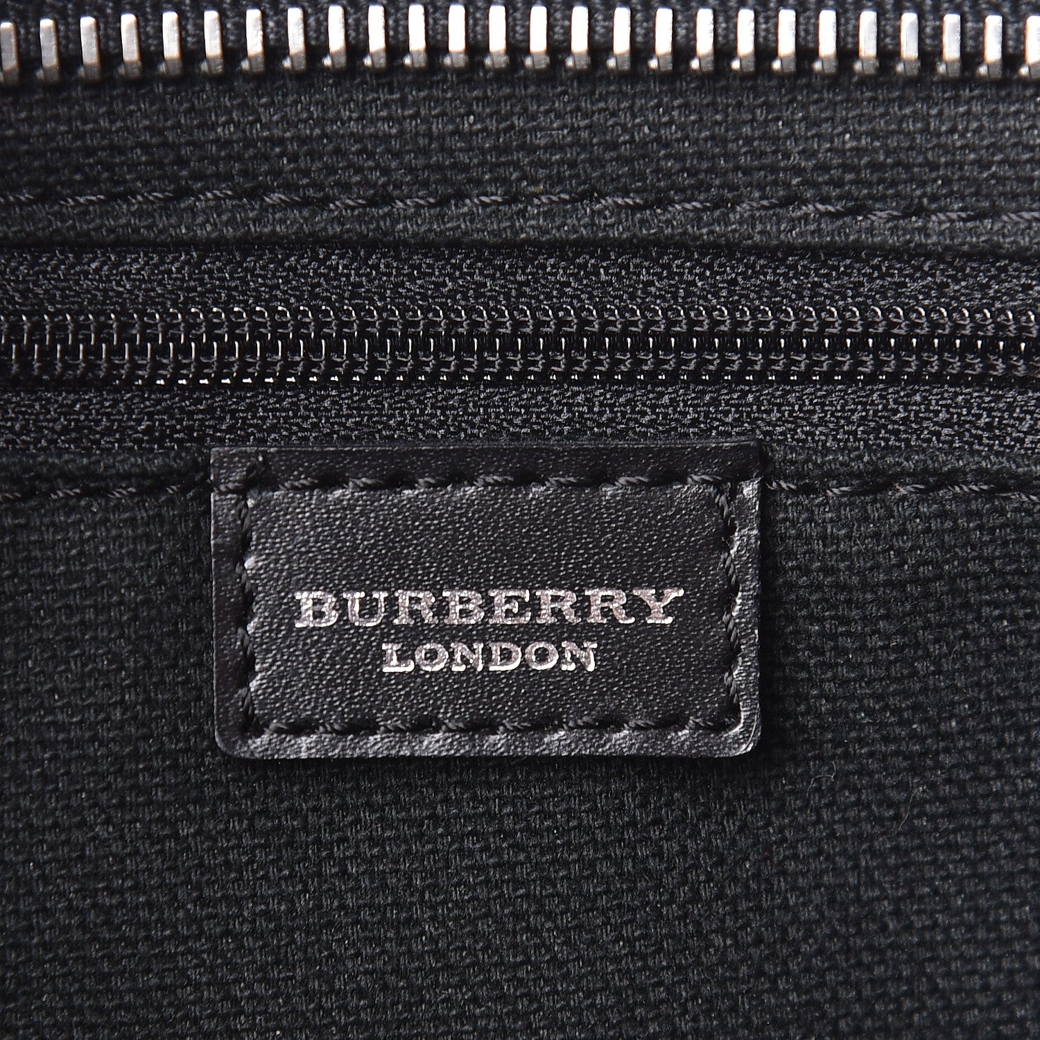 Burberry Vintage Check Studded Tote Black 6 of 14