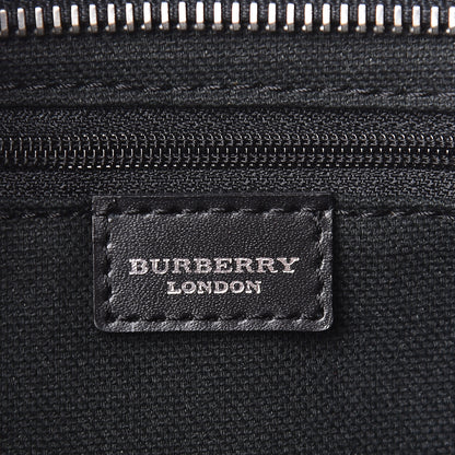 Burberry Vintage Check Studded Tote Black 6 of 14