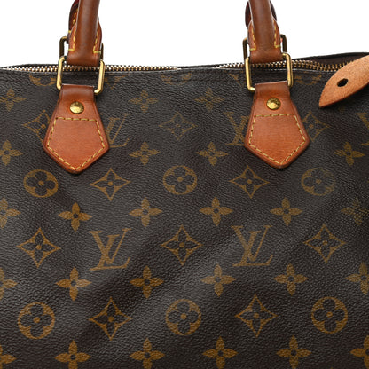 Louis Vuitton Monogram Speedy 35 9 of 17