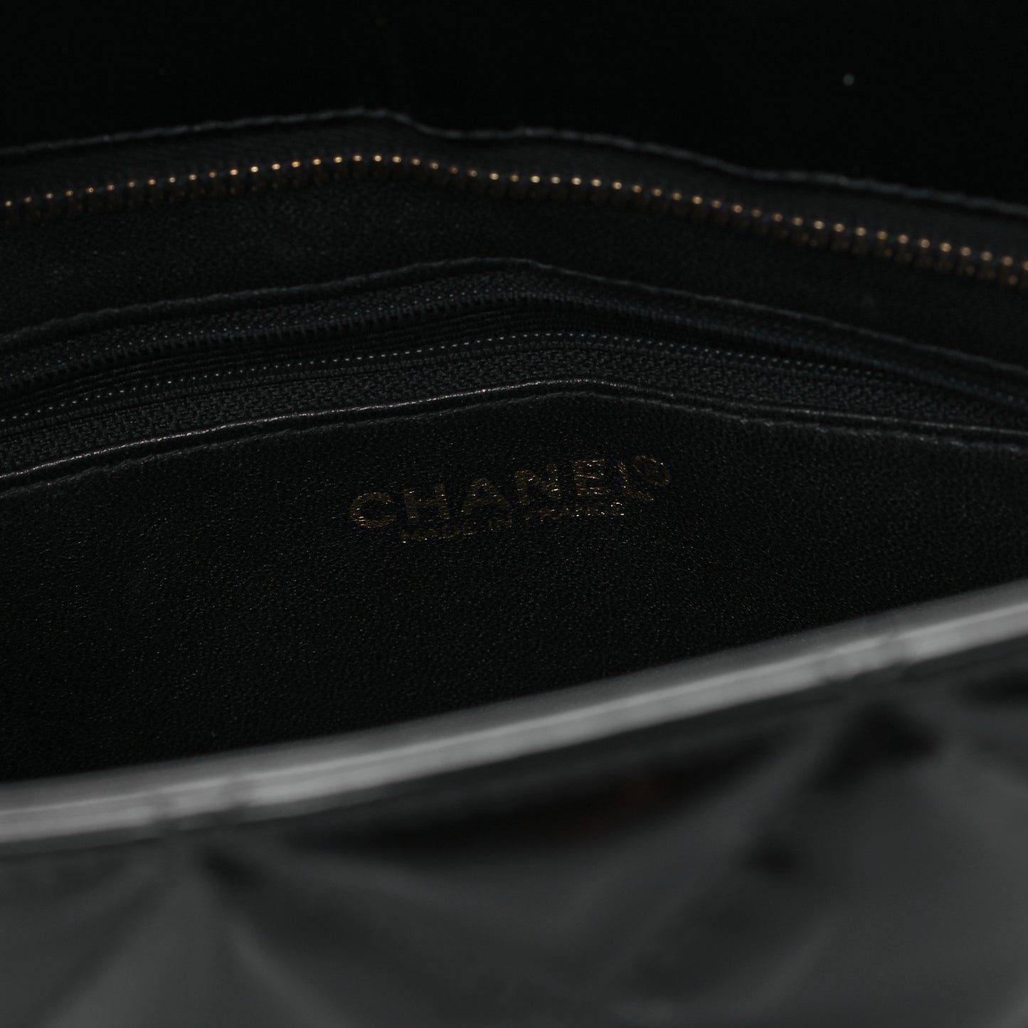 Patent Medallion Tote Black