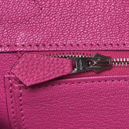 Hermes Togo Birkin 30 Rose Pourpre 12 of 32