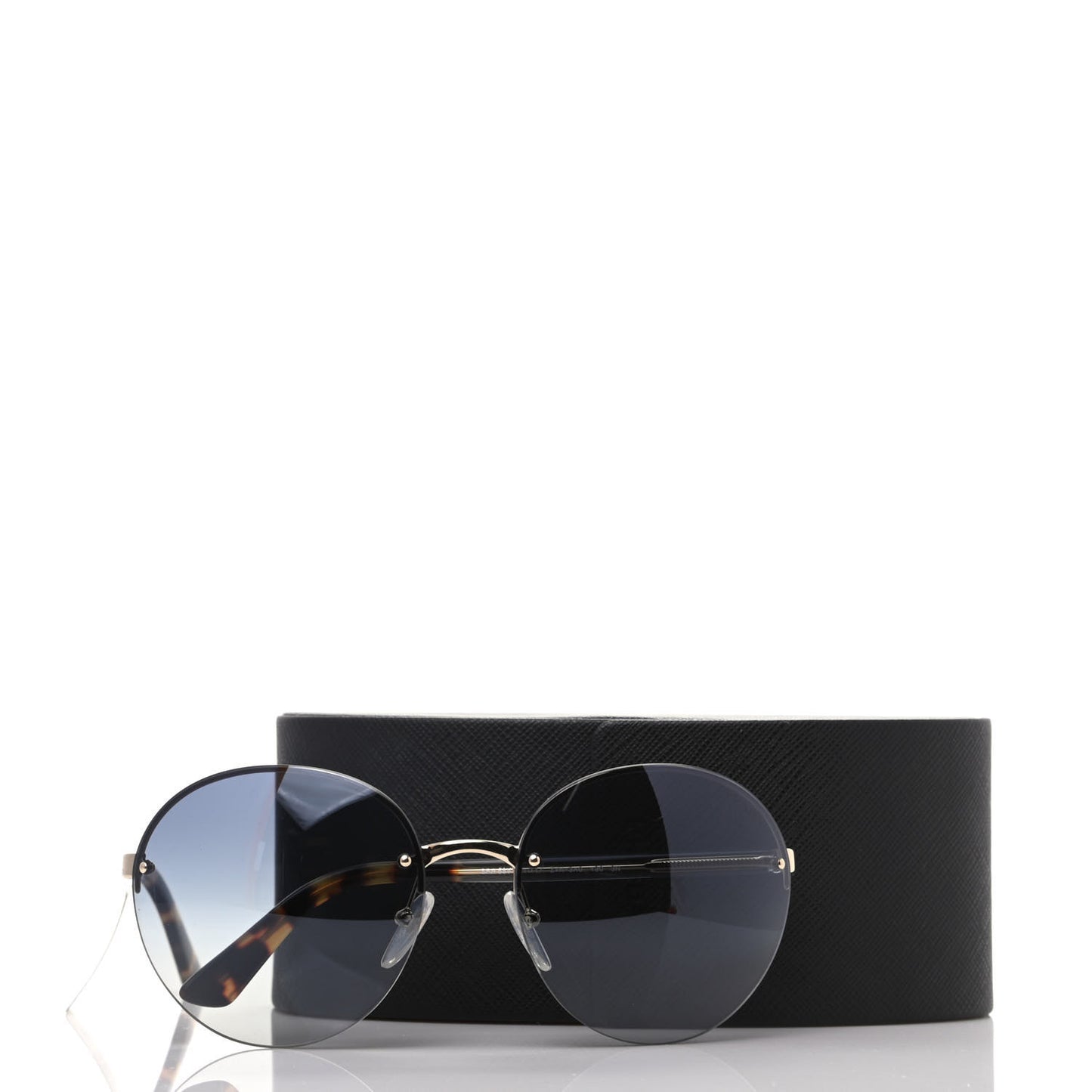 Metal Round Sunglasses SPR 68V Blue