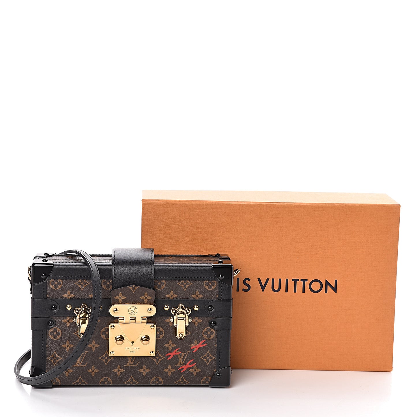 Monogram Petite Malle Black