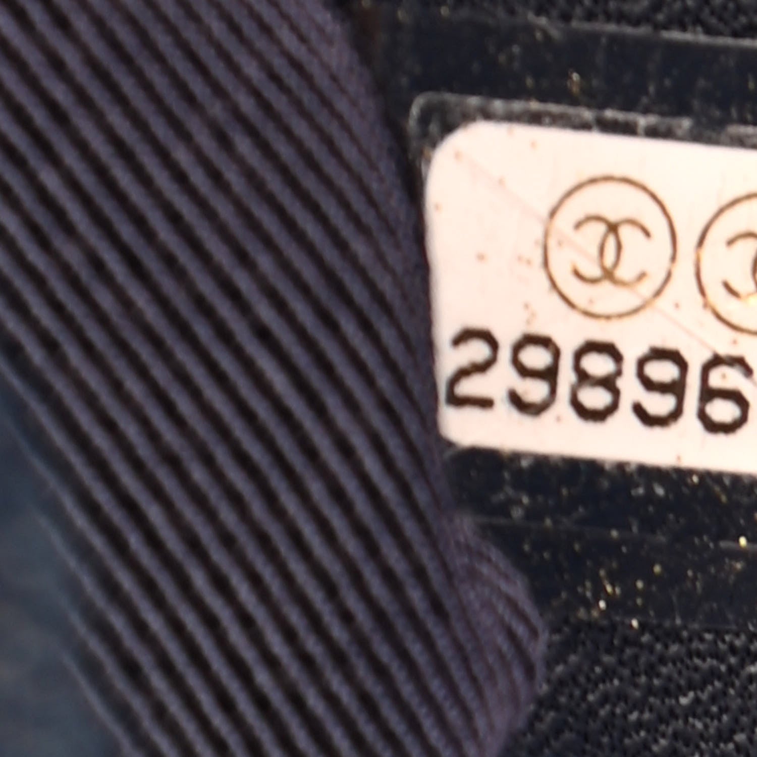 Chanel Denim Quilted Large Chanel 19 Flap Blue 7 of 9
